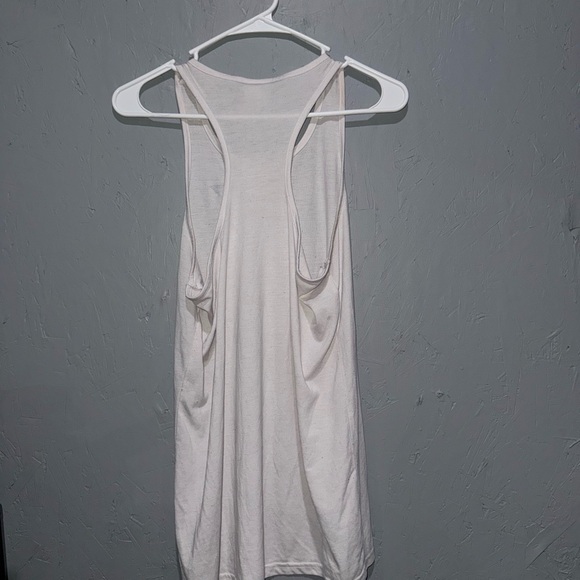 Gymshark Off-White Tank Top with Logo - Picture 3 of 3